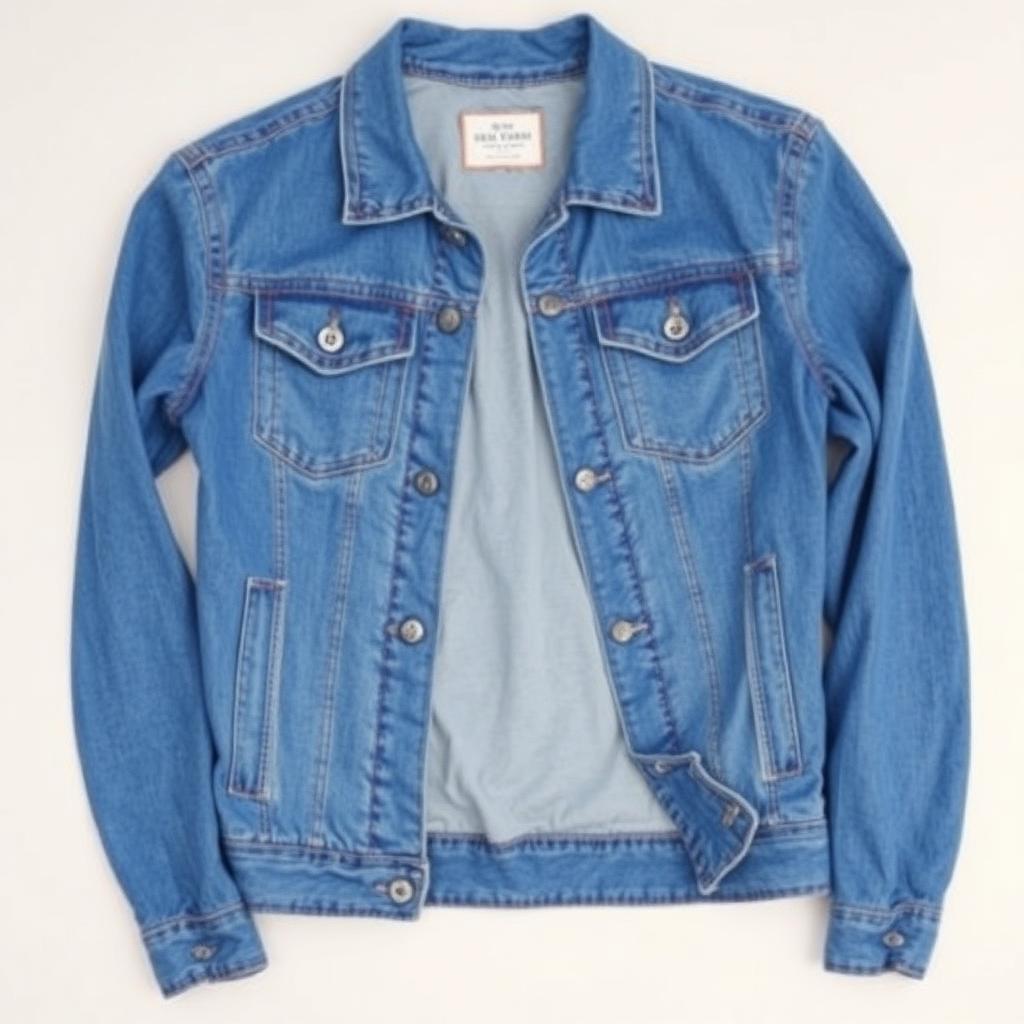 Denim jacket used in the worked example